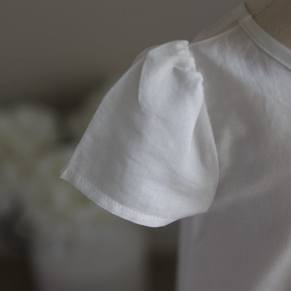 Strasburg Cotton Cap-Sleeve Slip for Special Occasion Gown 6/12 Months NWT - Picture 2 of 4